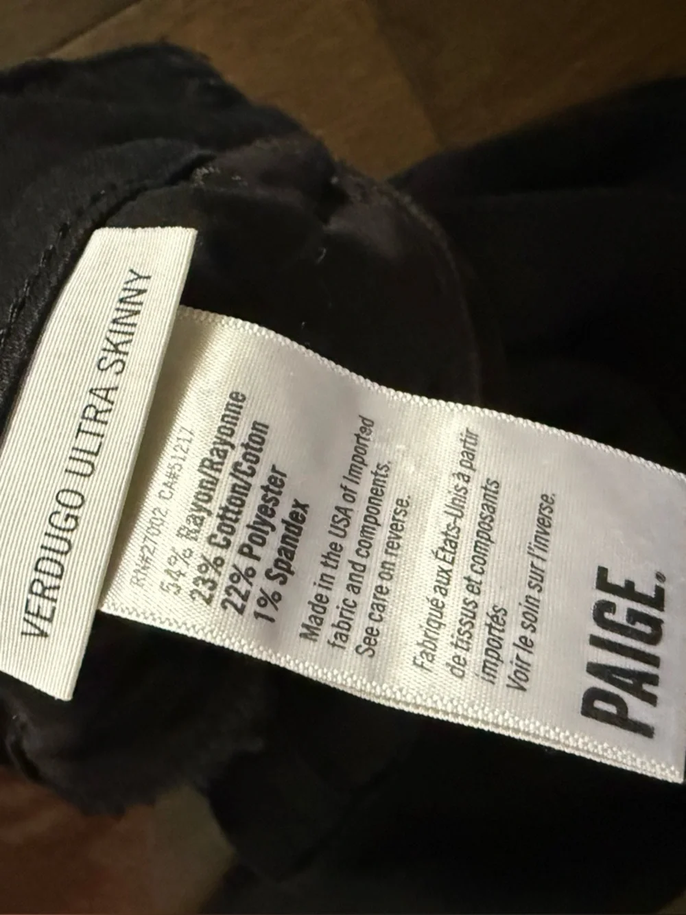 Paige Verdugo skinny 30 EUC - Picture 5 of 6